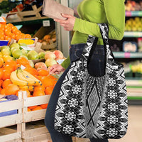Aotearoa Tukutuku and Poutama Motif Classic Grocery Bag