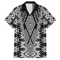 Aotearoa Tukutuku and Poutama Motif Classic Hawaiian Shirt