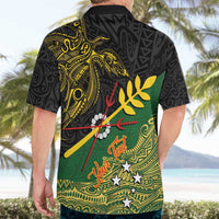 Personalized Chimpu Province Papua New Guinea Hawaiian Shirt Bird-of-paradise Art Tattoo and Melanesian Motifs - Polynesian Pride