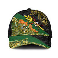 Chimpu Province Papua New Guinea Mesh Trucker Cap Bird-of-paradise Art Tattoo and Melanesian Motifs - Polynesian Pride