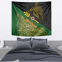 Chimpu Province Papua New Guinea Tapestry Bird-of-paradise Art Tattoo and Melanesian Motifs LT03 - Polynesian Pride