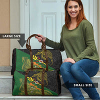 Chimpu Province Papua New Guinea Travel Bag Bird-of-paradise Art Tattoo and Melanesian Motifs - Polynesian Pride