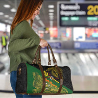 Chimpu Province Papua New Guinea Travel Bag Bird-of-paradise Art Tattoo and Melanesian Motifs - Polynesian Pride