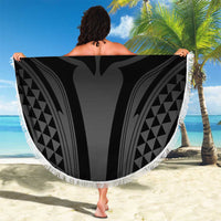 Hawaiian Kakau Art Tattoos Aquaman Style Beach Blanket Special Edition - Polynesian Pride