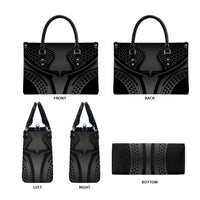 Hawaiian Kakau Art Tattoos Aquaman Style Leather Bag Special Edition LT03 - Polynesian Pride