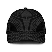 Hawaiian Kakau Art Tattoos Aquaman Style Classic Cap Black Version - Polynesian Pride