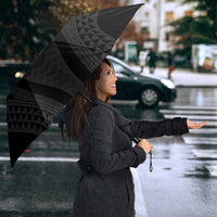 Hawaiian Kakau Art Tattoos Aquaman Style Umbrella Black Version LT03 - Polynesian Pride