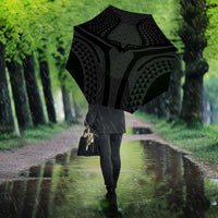 Hawaiian Kakau Art Tattoos Aquaman Style Umbrella Black Version LT03 - Polynesian Pride