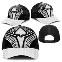 Hawaiian Kakau Art Tattoos Aquaman Style Baseball Net Cap White Version LT03 - Polynesian Pride