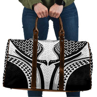 Hawaiian Kakau Art Tattoos Aquaman Style Travel Bag White Version LT03 White - Polynesian Pride