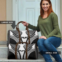 Hawaiian Kakau Art Tattoos Aquaman Style Travel Bag White Version LT03 - Polynesian Pride