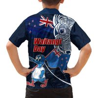 New Zealand Waitangi Hawaiian Shirt Te Ra O Waitangi Maori Kiwis Bird LT03 - Polynesian Pride