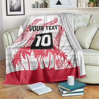 Cook Islands Marathon 2025-Pursuit in Paradise Blanket Red Color