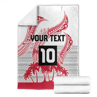 Cook Islands Marathon 2025-Pursuit in Paradise Blanket Red Color