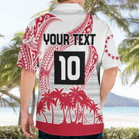 Cook Islands Marathon 2025-Pursuit in Paradise Hawaiian Shirt Red Color