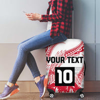 Cook Islands Marathon 2025-Pursuit in Paradise Luggage Cover Red Color