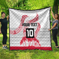 Cook Islands Marathon 2025-Pursuit in Paradise Quilt Red Color LT03 - Polynesian Pride