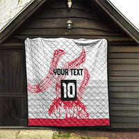 Cook Islands Marathon 2025-Pursuit in Paradise Quilt Red Color LT03 - Polynesian Pride