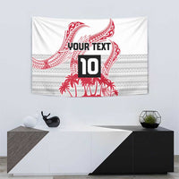 Cook Islands Marathon 2025-Pursuit in Paradise Tapestry Red Color LT03 - Polynesian Pride