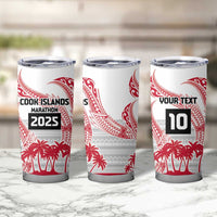 Cook Islands Marathon 2025-Pursuit in Paradise Tumbler Cup Red Color