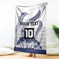 Cook Islands Marathon 2025-Pursuit in Paradise Blanket Blue Color