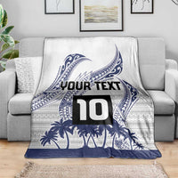 Cook Islands Marathon 2025-Pursuit in Paradise Blanket Blue Color