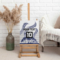 Cook Islands Marathon 2025-Pursuit in Paradise Canvas Wall Art Blue Color LT03 - Polynesian Pride