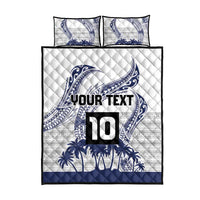 Cook Islands Marathon 2025-Pursuit in Paradise Quilt Bed Set Blue Color