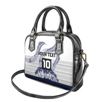 Cook Islands Marathon 2025-Pursuit in Paradise Shoulder Handbag Blue Color