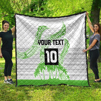 Cook Islands Marathon 2025-Pursuit in Paradise Quilt Green Color LT03 - Polynesian Pride