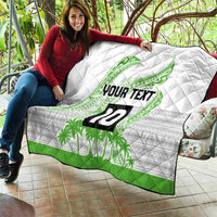 Cook Islands Marathon 2025-Pursuit in Paradise Quilt Green Color LT03 - Polynesian Pride