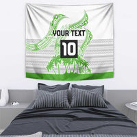 Cook Islands Marathon 2025-Pursuit in Paradise Tapestry Green Color LT03 - Polynesian Pride