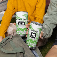 Cook Islands Marathon 2025-Pursuit in Paradise Tumbler Cup Green Color