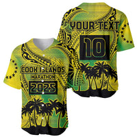 Cook Islands Marathon 2025-Pursuit in Paradise Baseball Jersey Special Edition LT03 - Polynesian Pride