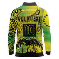 Cook Islands Marathon 2025-Pursuit in Paradise Long Sleeve Polo Shirt Special Edition LT03 - Polynesian Pride