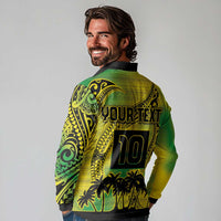 Cook Islands Marathon 2025-Pursuit in Paradise Long Sleeve Polo Shirt Special Edition LT03 - Polynesian Pride