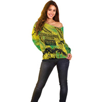 Cook Islands Marathon 2025-Pursuit in Paradise Off Shoulder Sweater Special Edition