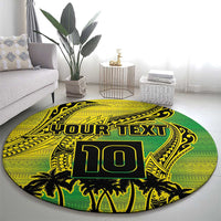 Cook Islands Marathon 2025-Pursuit in Paradise Round Carpet Special Edition LT03 - Polynesian Pride