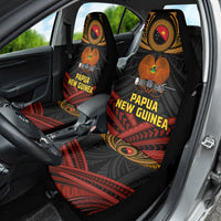 Papua New Guinea Bird-of-Paradise Car Seat Cover Coat of Arms and Tribal Patterns
