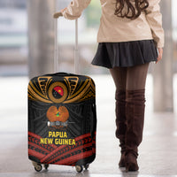 Papua New Guinea Bird-of-Paradise Luggage Cover Coat of Arms and Tribal Patterns
