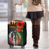 New Zealand and Australia ANZAC Day Luggage Cover Lest We Forget Indigenous and Maori Pattern LT03 - Polynesian Pride