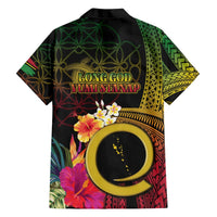 Vanuatu Selebretem 44th Indipendens Dei Hawaiian Shirt Sand Drawing Melanesian Vibes LT03 - Polynesian Pride