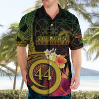 Vanuatu Selebretem 44th Indipendens Dei Hawaiian Shirt Sand Drawing Melanesian Vibes LT03 - Polynesian Pride