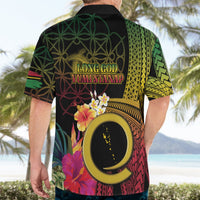 Vanuatu Selebretem 44th Indipendens Dei Hawaiian Shirt Sand Drawing Melanesian Vibes LT03 - Polynesian Pride