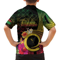 Vanuatu Selebretem 44th Indipendens Dei Hawaiian Shirt Sand Drawing Melanesian Vibes LT03 - Polynesian Pride