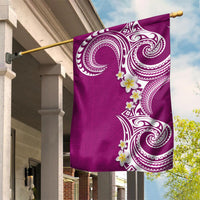 Aloha Polynesian Plumeria Flower Garden Flag Pink Color LT03 House Flag Pink - Polynesian Pride