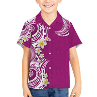 Aloha Polynesian Plumeria Flower Hawaiian Shirt Pink Color LT03 - Polynesian Pride