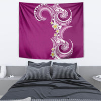 Aloha Polynesian Plumeria Flower Tapestry Pink Color LT03 - Polynesian Pride