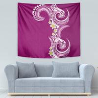 Aloha Polynesian Plumeria Flower Tapestry Pink Color LT03 - Polynesian Pride