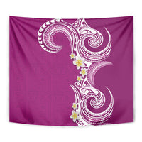 Aloha Polynesian Plumeria Flower Tapestry Pink Color LT03 - Polynesian Pride